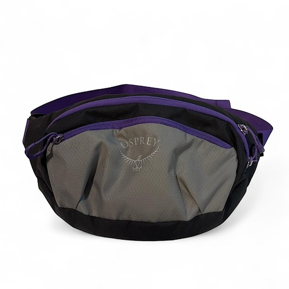 OSPREY Other - Osprey Daylite Waist Pack Gray Purple Fanny Pack Lightweight Travel Hiking Bag